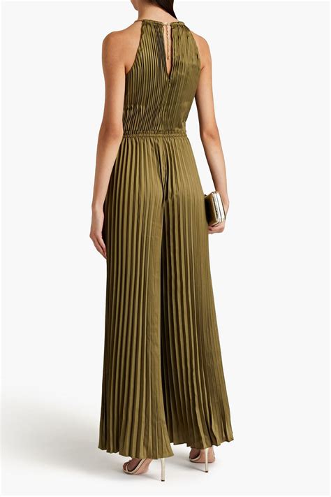 michael kors jumpsuit nordstrom|michael kors pleated jumpsuit.